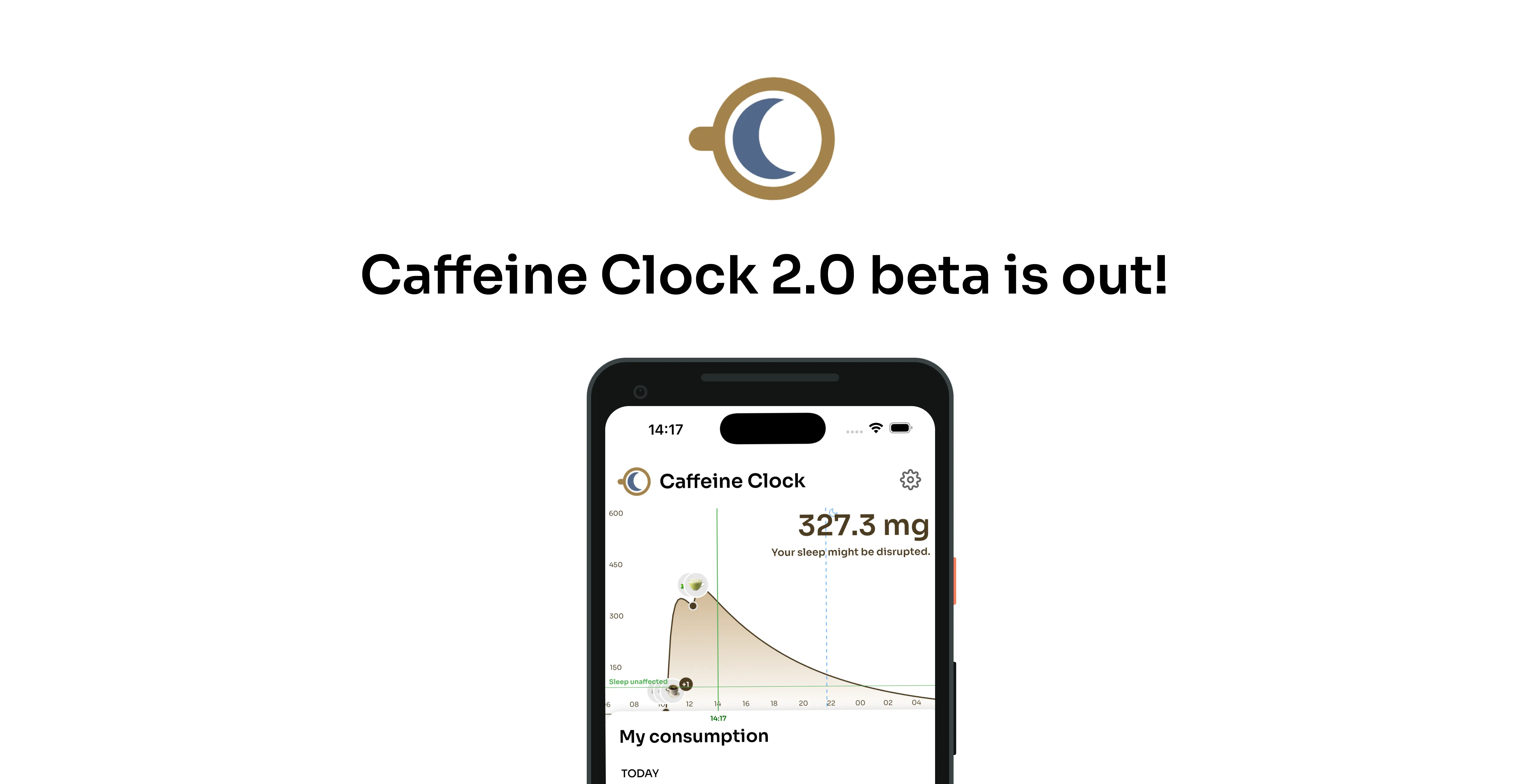 Caffeine Clock 2.0 Beta Is Out!